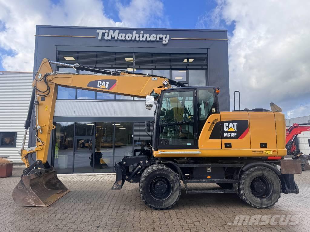 CAT M 318 F Mobilbagger