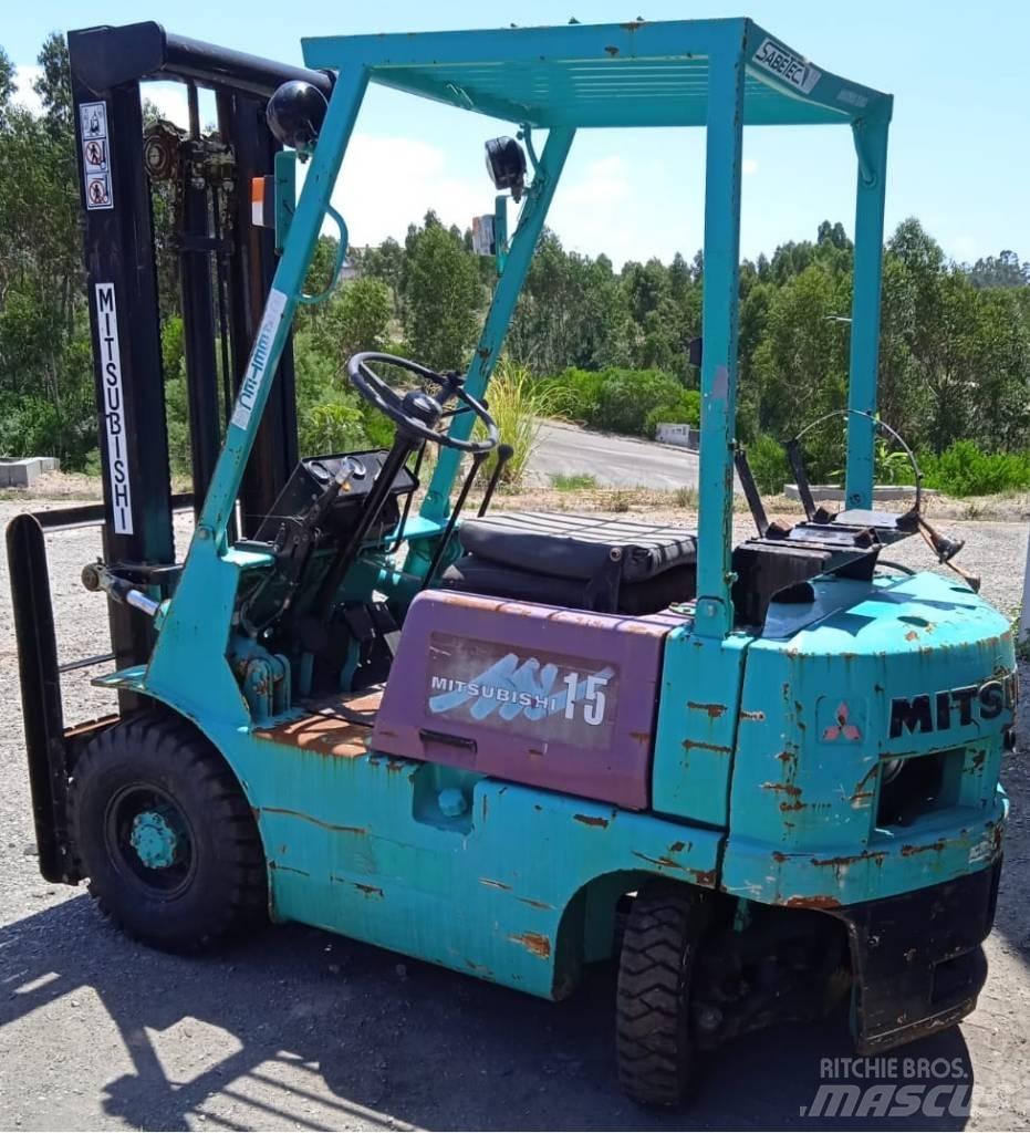 Mitsubishi FG15 LPG heftrucks