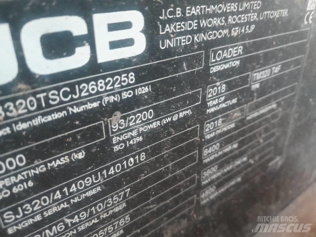JCB TM 320 Teleskoplader für Landwirtschaft