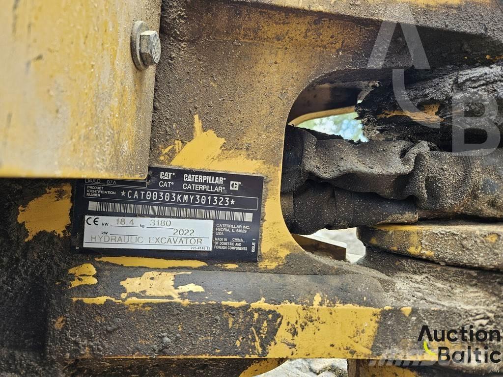 CAT 303 CR Minibagger < 7t