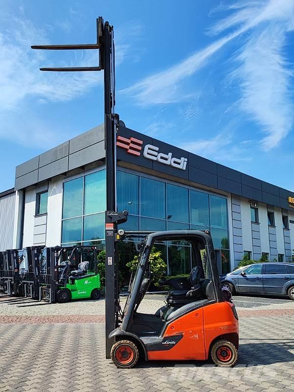 Linde H16T-01 LPG heftrucks