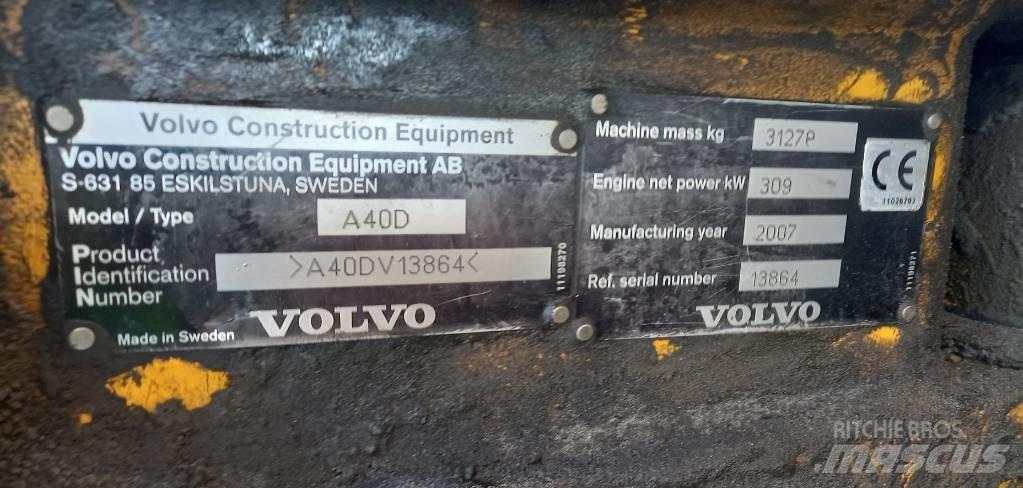 Volvo A 40 D Dumper - Knickgelenk
