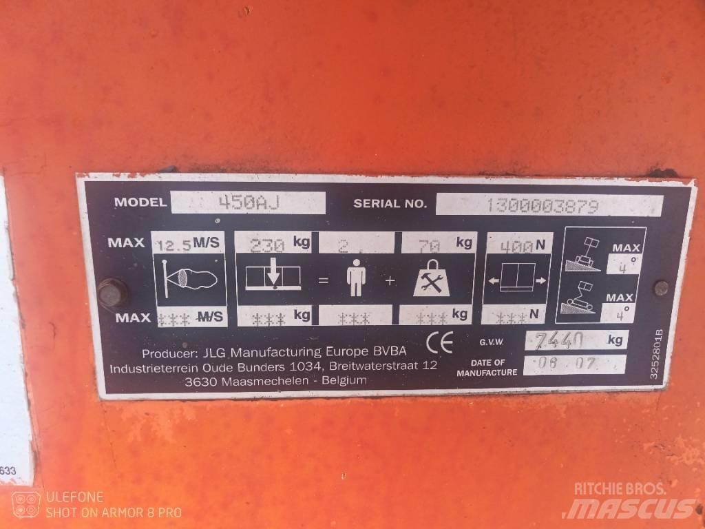 JLG 450 AJS II Gelenkteleskoparbeitsbühnen