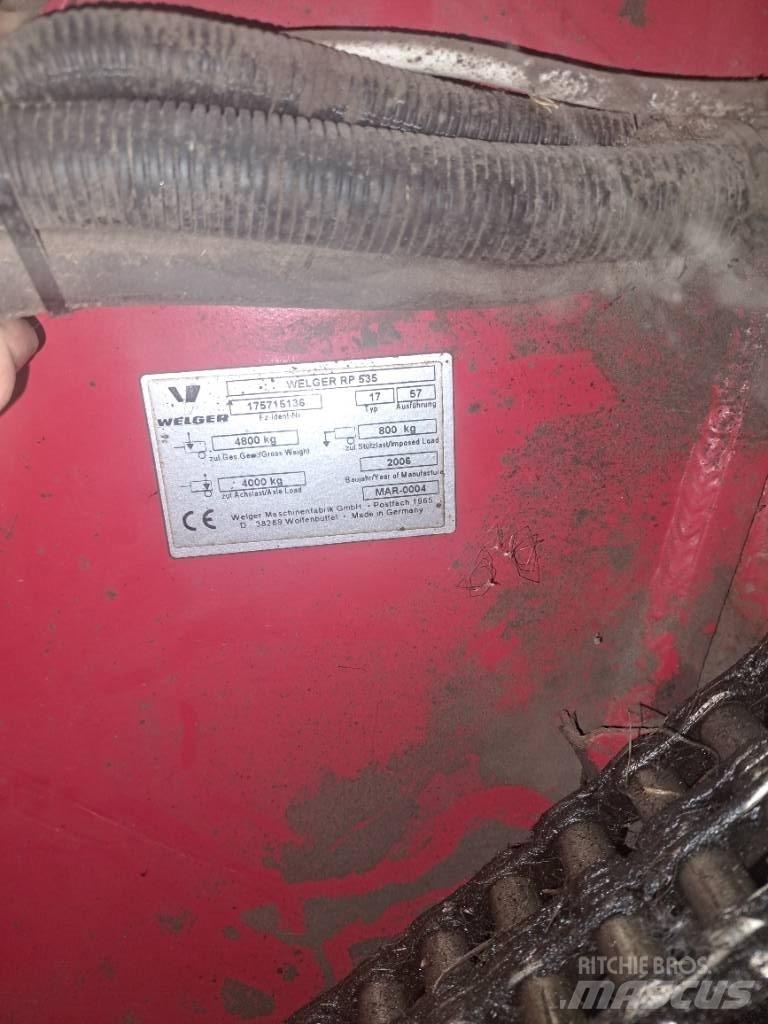 Welger RP535 Rundballenpressen
