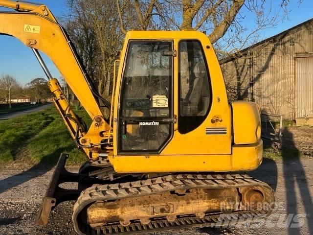 Komatsu PC 75R Midibagger  7t - 12t