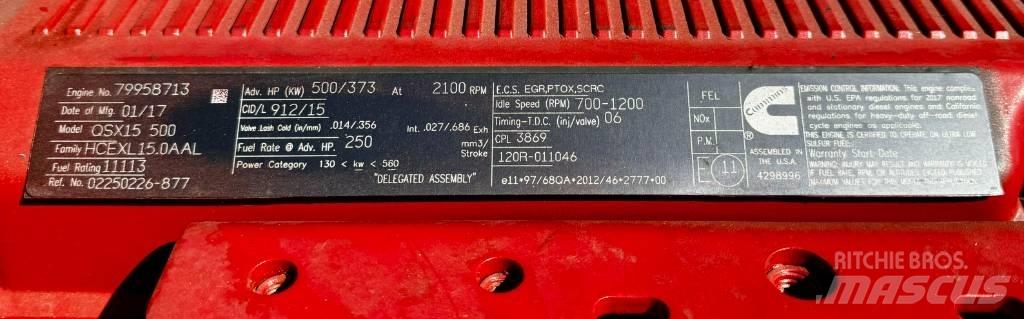Cummins QSX15 Sonstige Baumaschinen