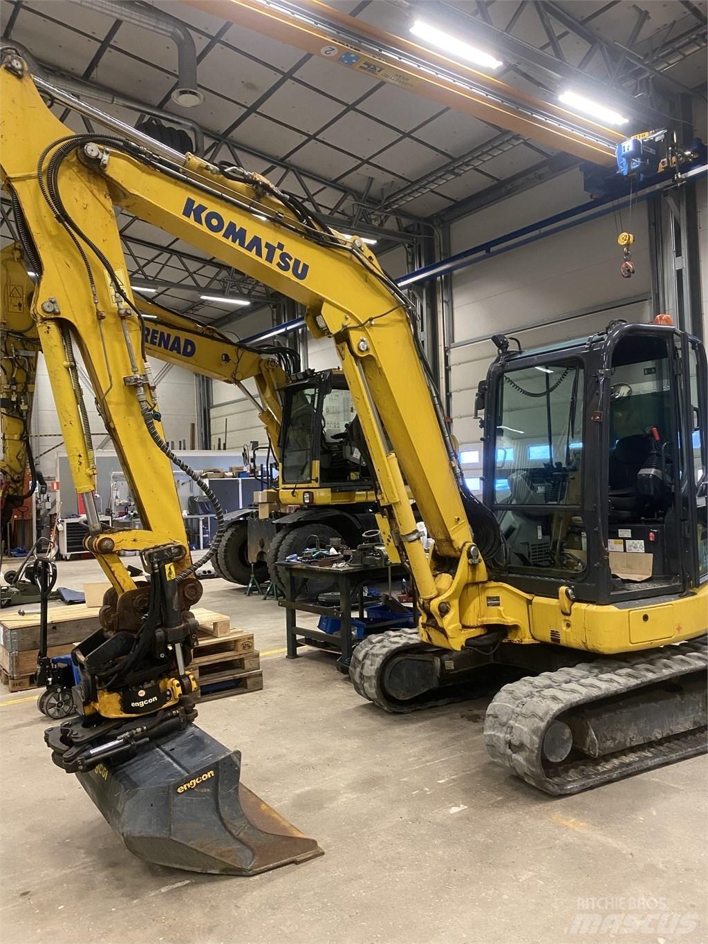 Komatsu PC55MR-5 Minibagger < 7t