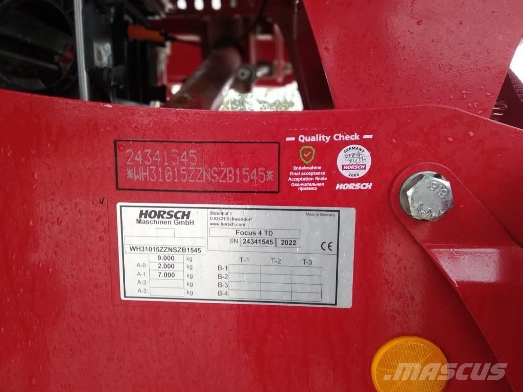 Horsch Focus 4 TD Drillmaschinen
