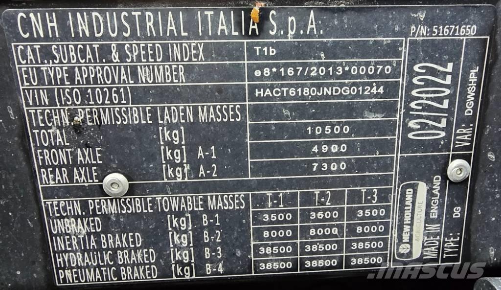 New Holland T 6.180 Traktoren