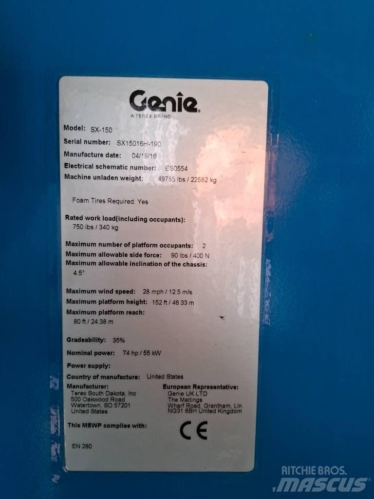 Genie SX 150 Teleskopbühnen