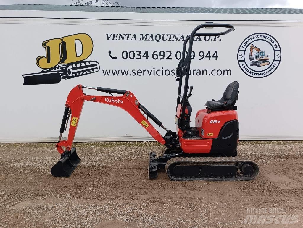 Kubota U 10 Minibagger < 7t