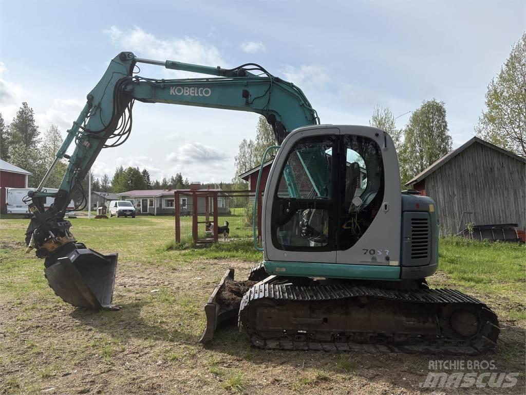 Kobelco SK70SR Midibagger  7t - 12t