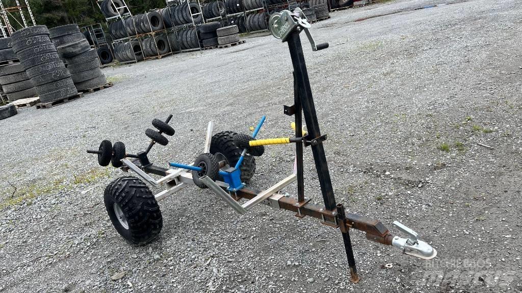  Båtvagn Fyrhjuling Weitere Anhänger