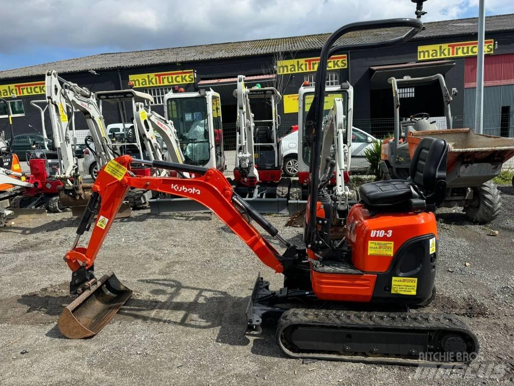 Kubota U 10-3 Minibagger < 7t