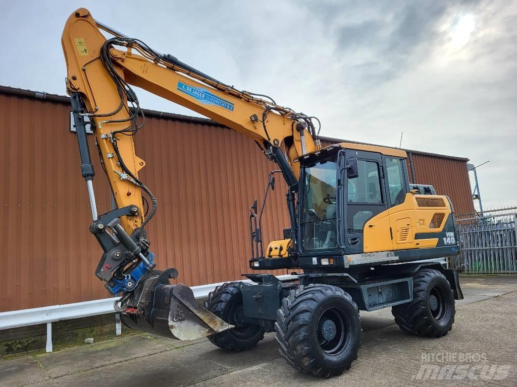 Hyundai HW 140 Ruwterrein kranen
