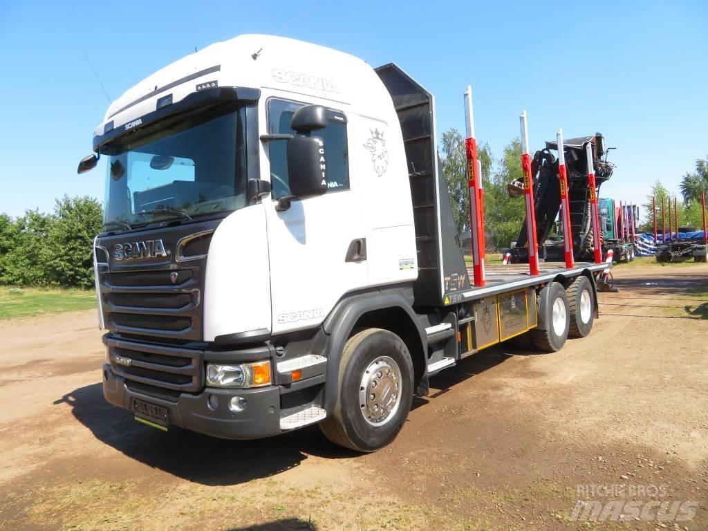 Scania G 450 Holztransporter