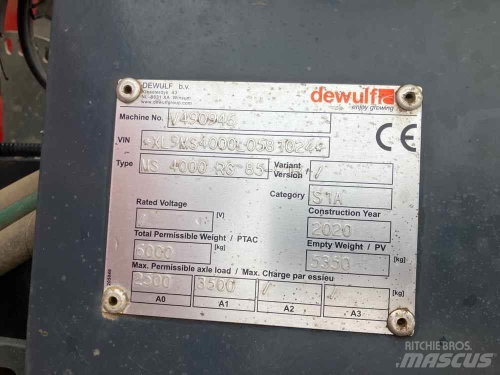 Dewulf MS4000 Aardappelplanters