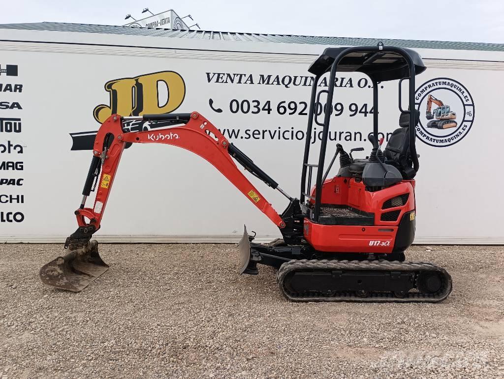 Kubota U 17-3 Minibagger < 7t