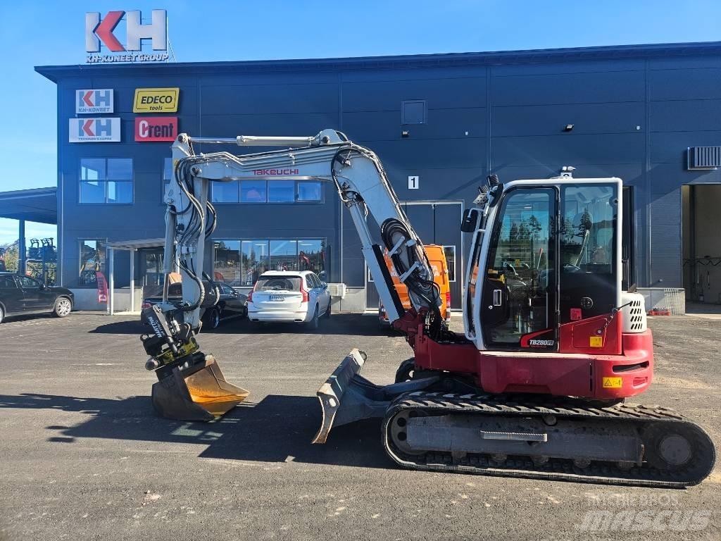 Takeuchi TB 280 FR Midibagger  7t - 12t