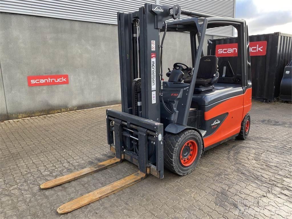 Linde E50 Elektrische heftrucks