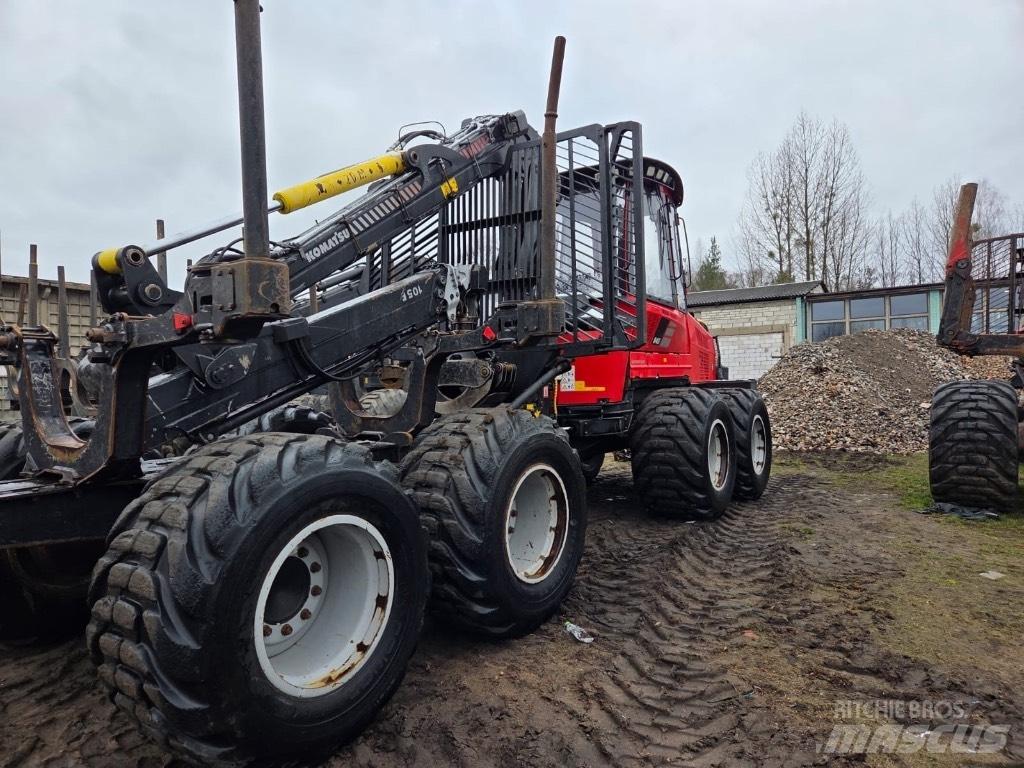 Komatsu 845 Forwarder