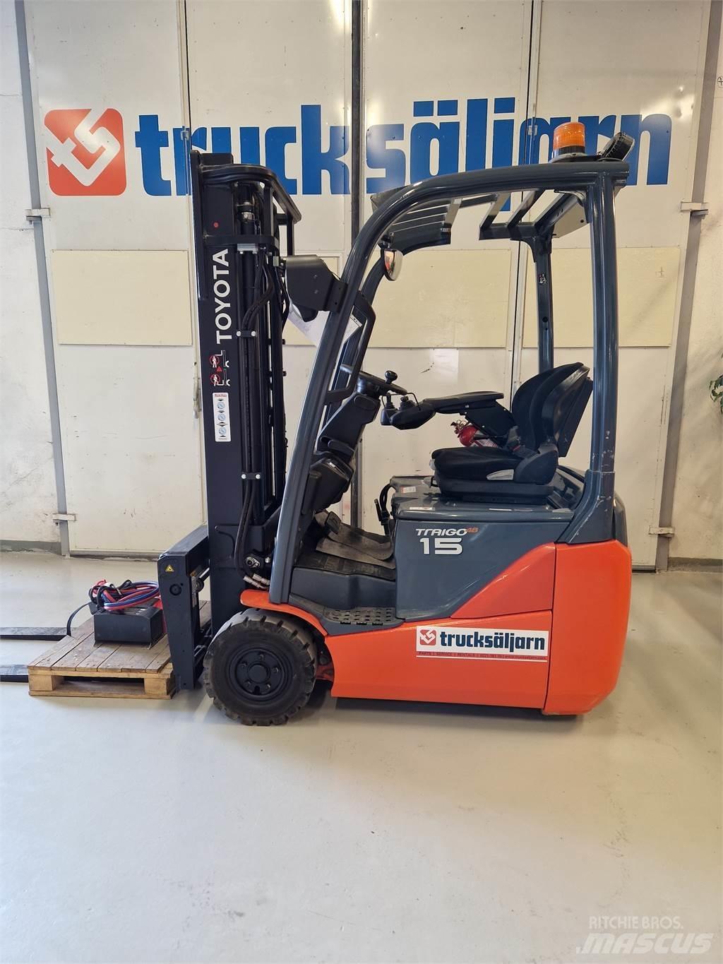 Toyota 8FBE15T Elektrische heftrucks