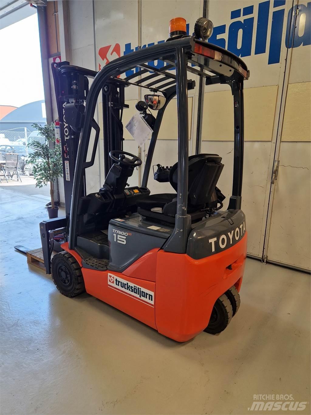 Toyota 8FBE15T Elektrische heftrucks