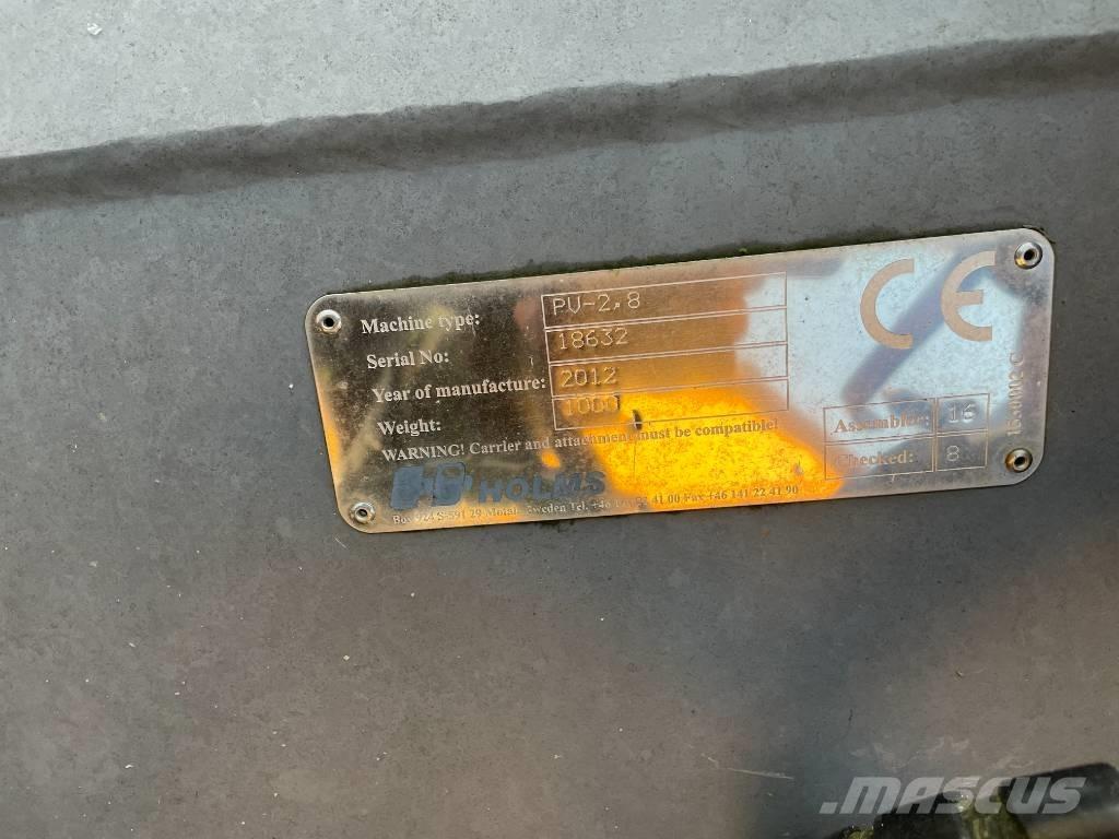 Holms Vikplog 2,8m. Schneeschilde und -pflüge