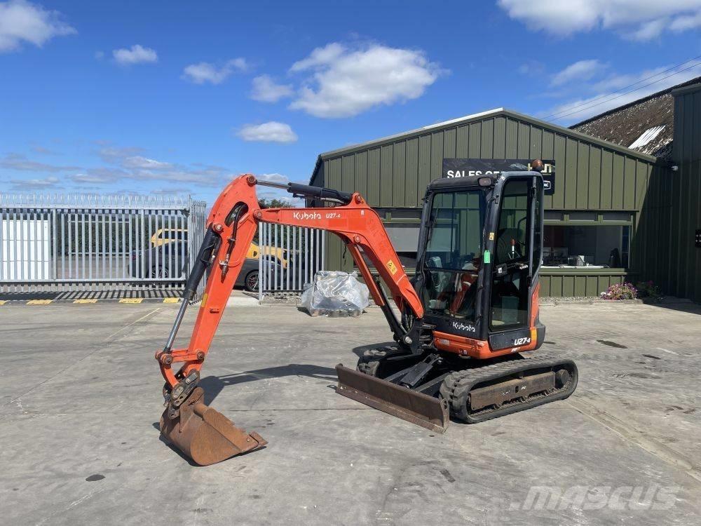 Kubota U 27-4 Minibagger < 7t