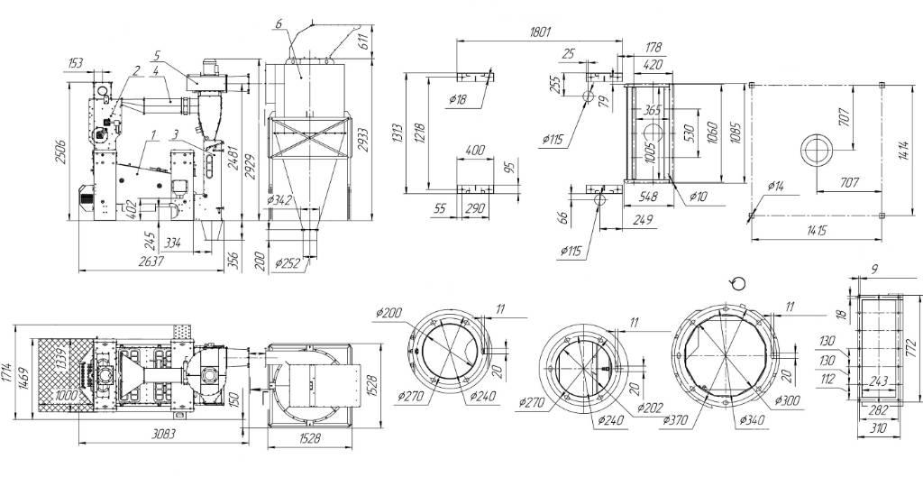  EL GRAIN SVR-15/2 Getreidereinigungsanlagen