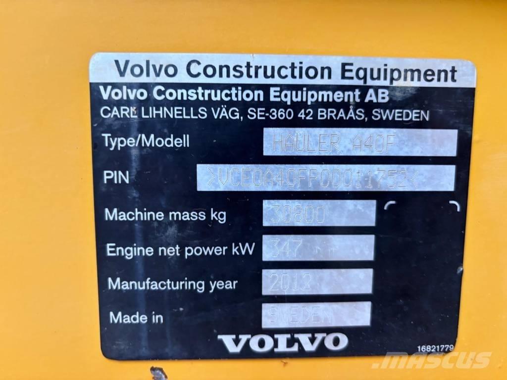Volvo A 40 F Dumper - Knickgelenk