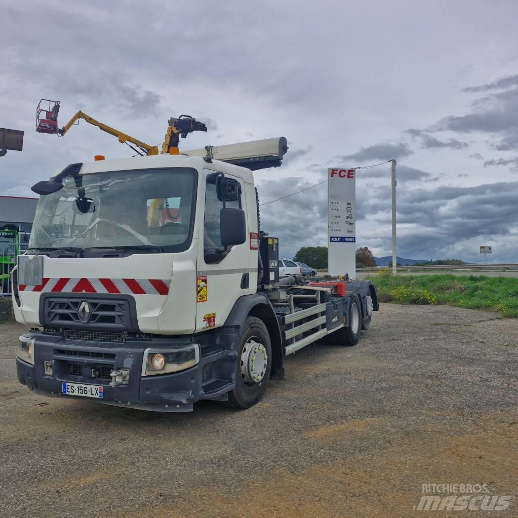 Renault D Wide 380 Abrollkipper