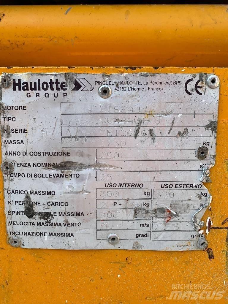 Haulotte Compact 8 Scheren-Arbeitsbühnen