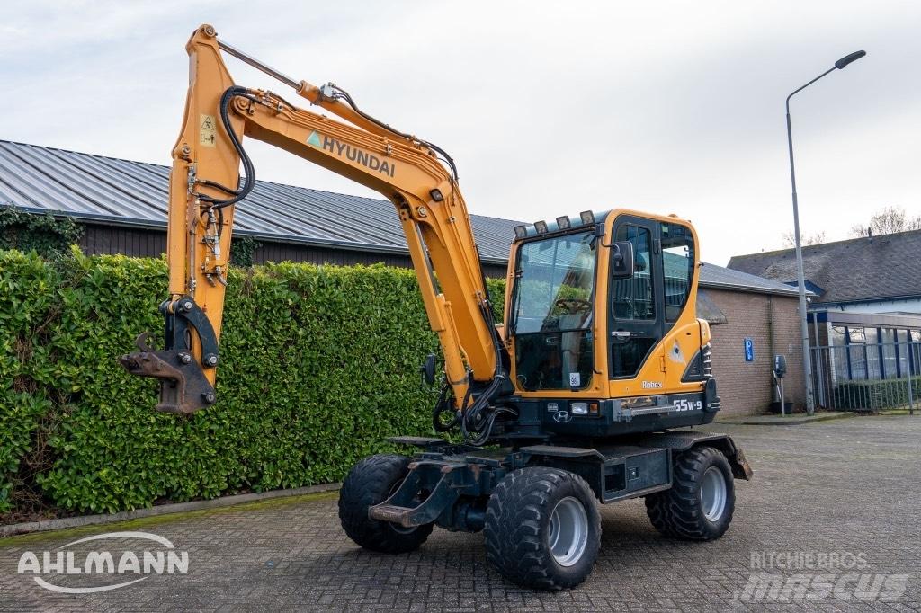 Hyundai R55W-9A Mobilbagger