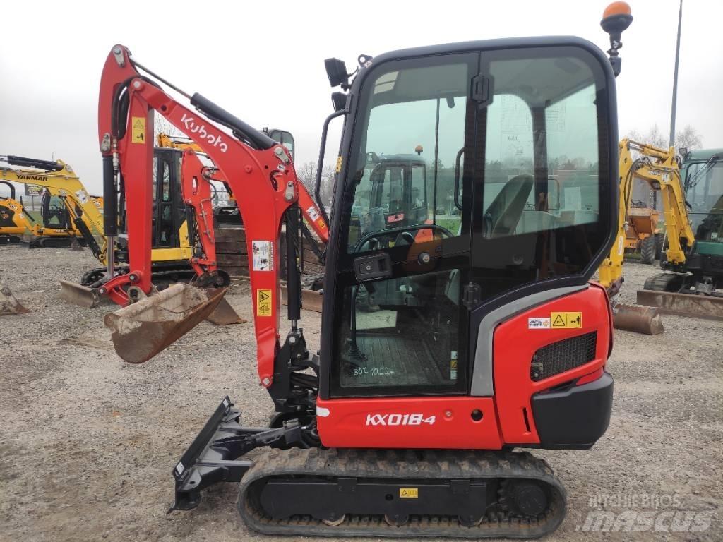 Kubota KX 018-4 Minibagger < 7t