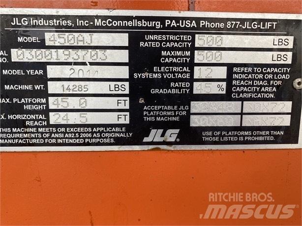 JLG 450 AJ Gelenkteleskoparbeitsbühnen