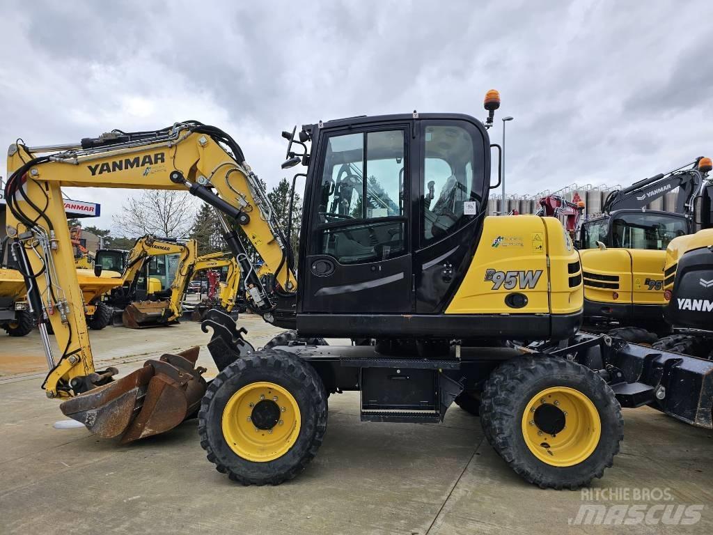 Yanmar B 95 W Mobilbagger