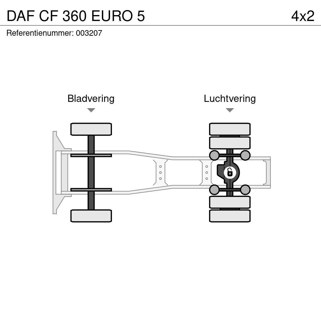 DAF CF 360 EURO 5 Sattelzugmaschinen