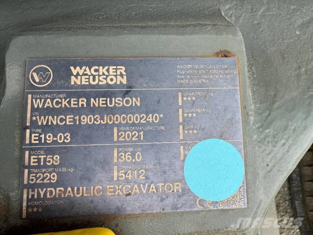 Wacker Neuson ET58 Raupenbagger