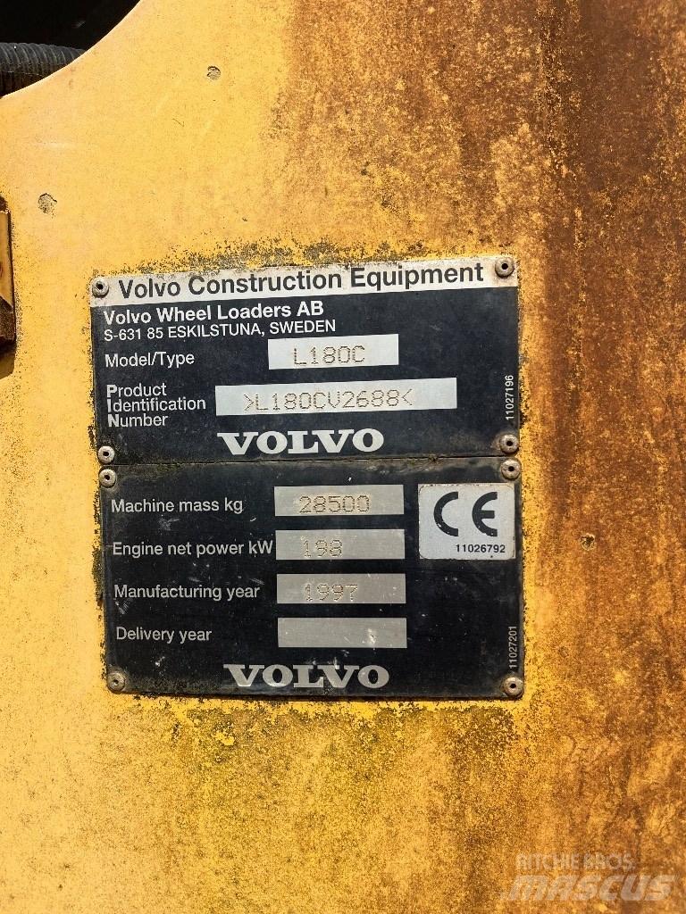 Volvo L180c Radlader