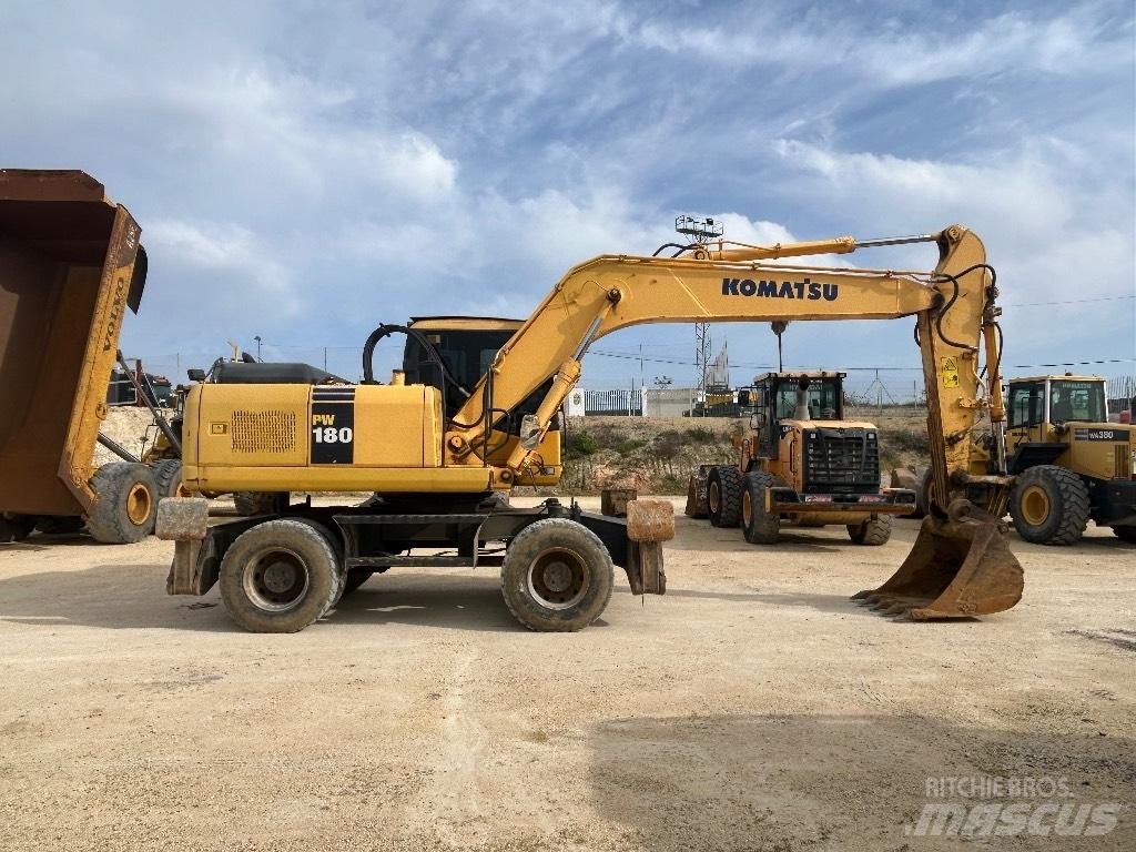 Komatsu PW 180 Mobilbagger