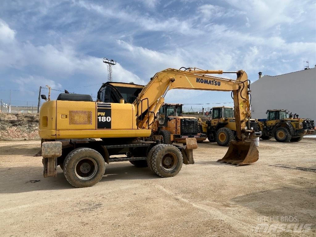 Komatsu PW 180 Mobilbagger