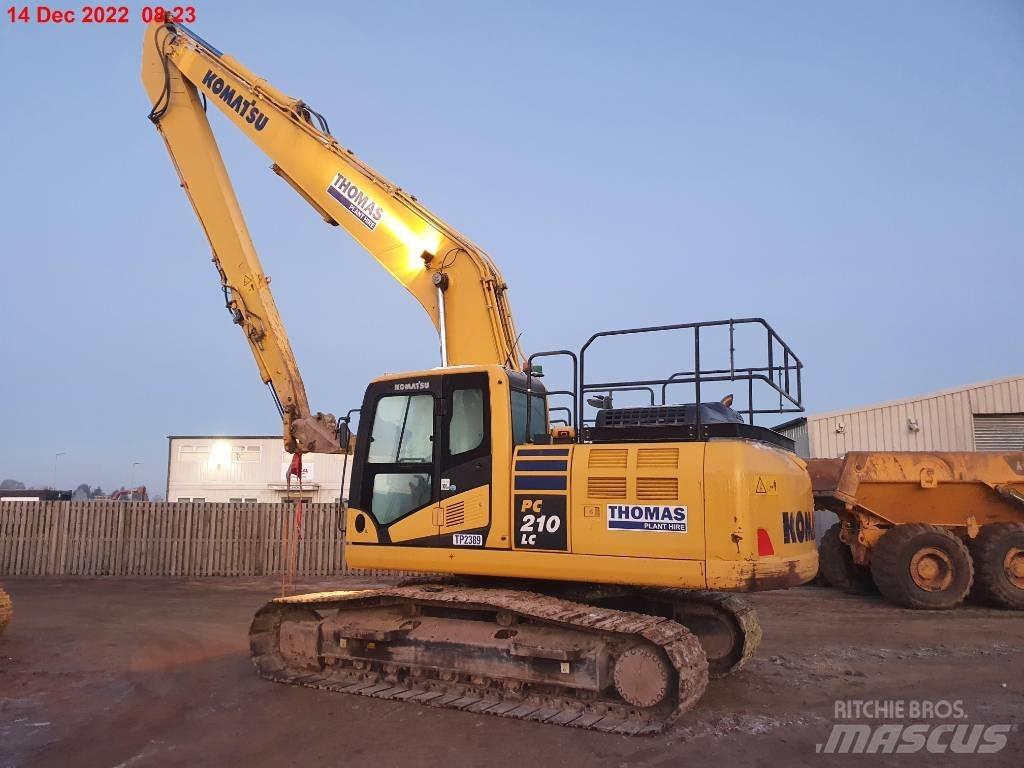 Komatsu PC210LC Long Reach Bagger
