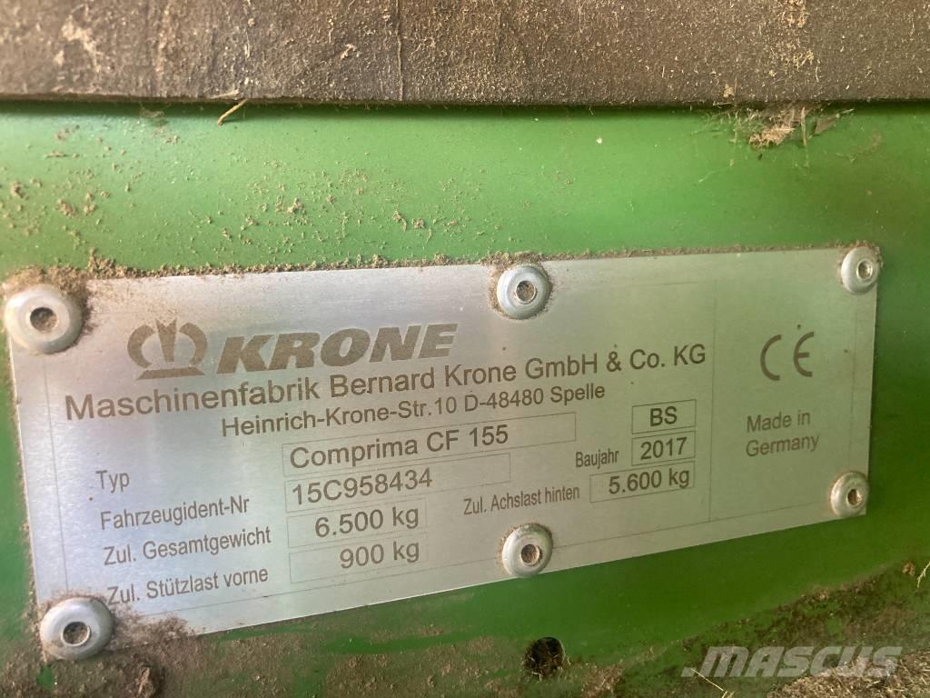 Krone CF155XC Rundballenpressen