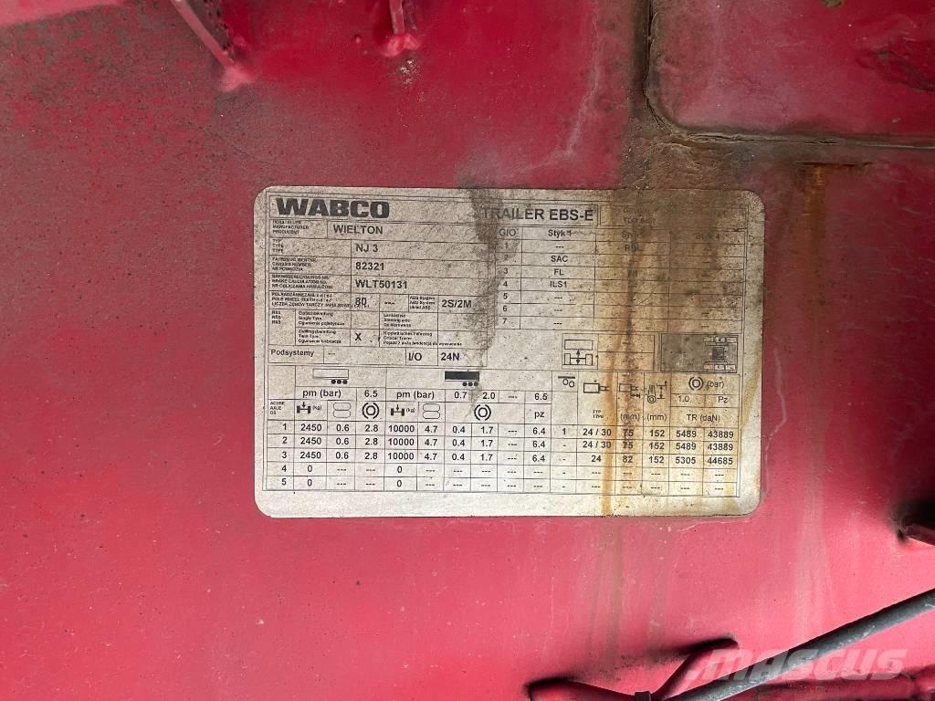 Wielton NJ 3 Maschinetransporter