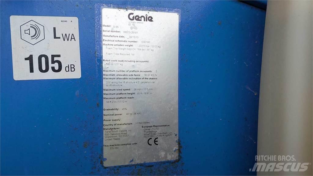 Genie S65 Teleskopbühnen