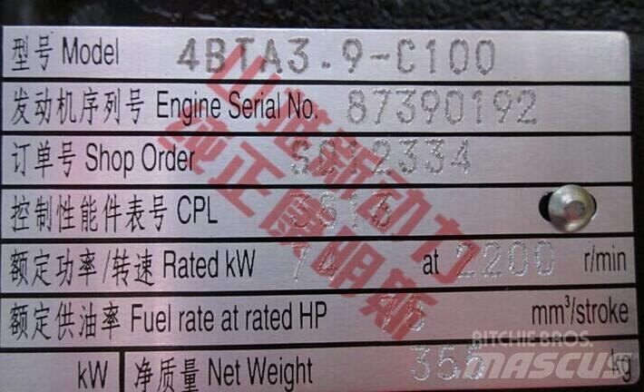 Cummins 4BTA3.9-C120 Transport Sonstige