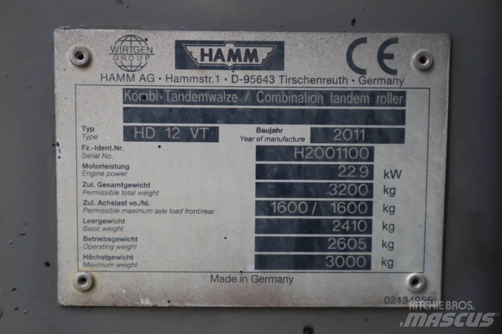 Hammar HD12VT Kombiwalzen