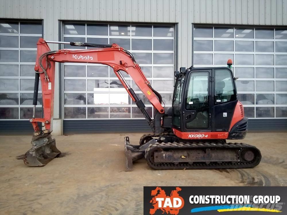 Kubota KX 080-4 Midibagger  7t - 12t