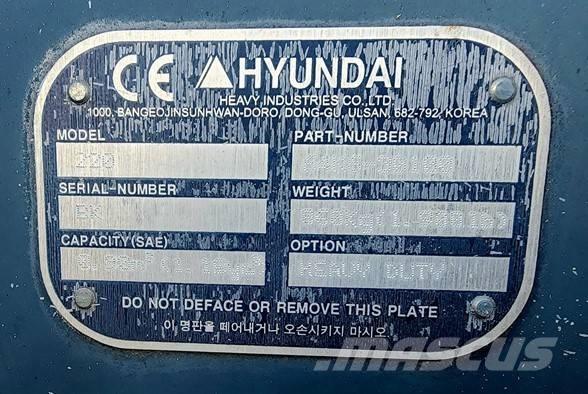 Hyundai 220 Schaufeln